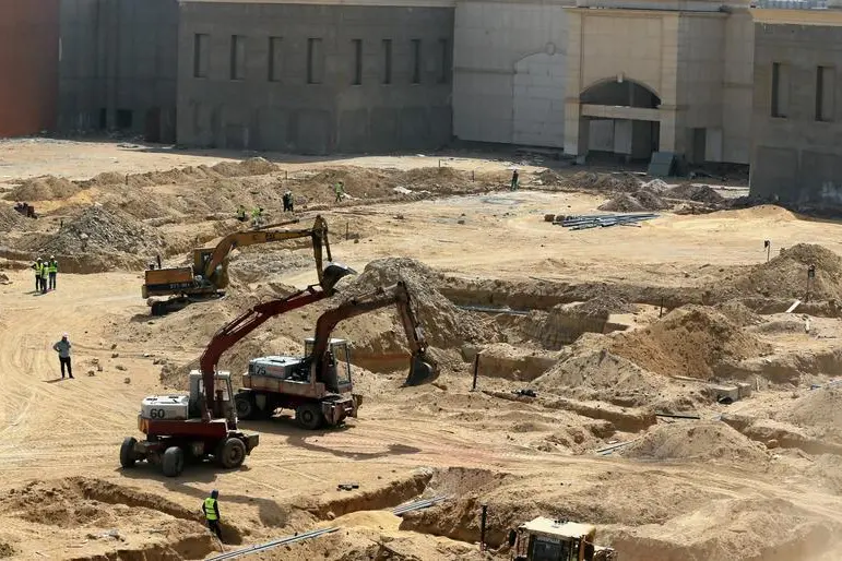Photo used for illustrative purpose only.Workers are seen at a construction site as they work to build an extension to Mall of Arabia in Cairo, Egypt March 22, 2017. REUTERS/Mohamed Abd El Ghany , Mohamed Abd El Ghany 