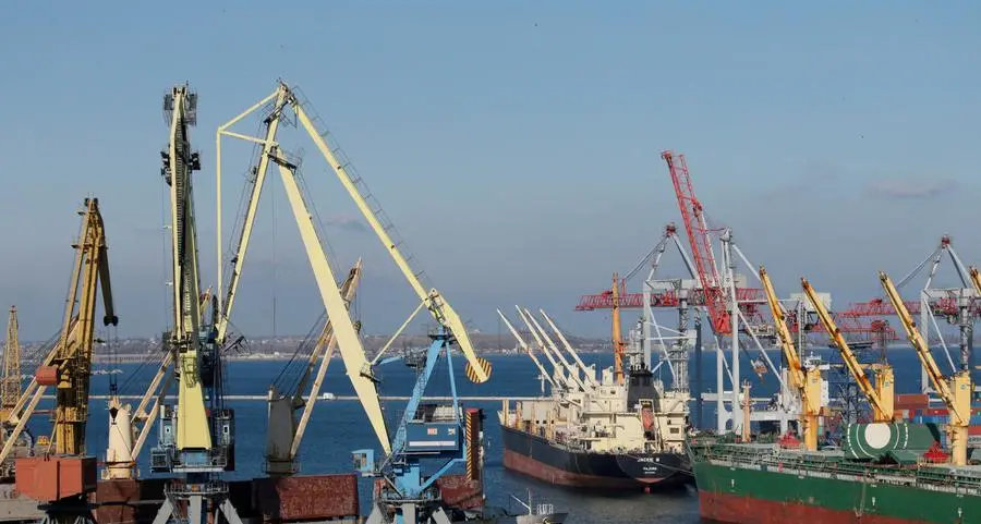 Ukraine's maritime food exports down 4.2% m/m in March, ministry says