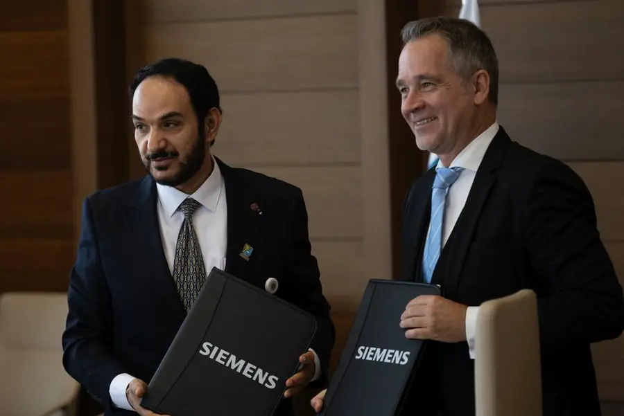 Siemens AG x Kuwait University agreement signing ceremony. Image Courtesy: Siemens AG
