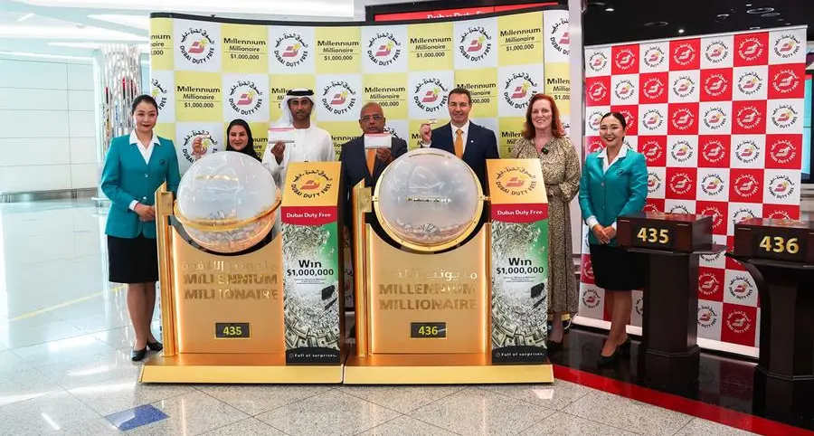Ethiopian and Indian each wins $1mln in Dubai Duty Free Millennium Millionaire Promotion