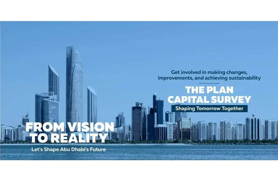 DMT Plan Capital Survey launched. Image Courtesy: Department of Municipalities and Transport Abu Dhabi