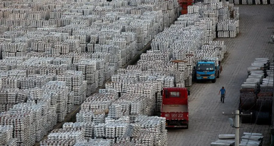 Aluminium slips to almost four-month low on demand concerns