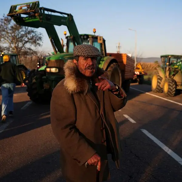 Spanish farmers blockade roads, joining EU peers' protests