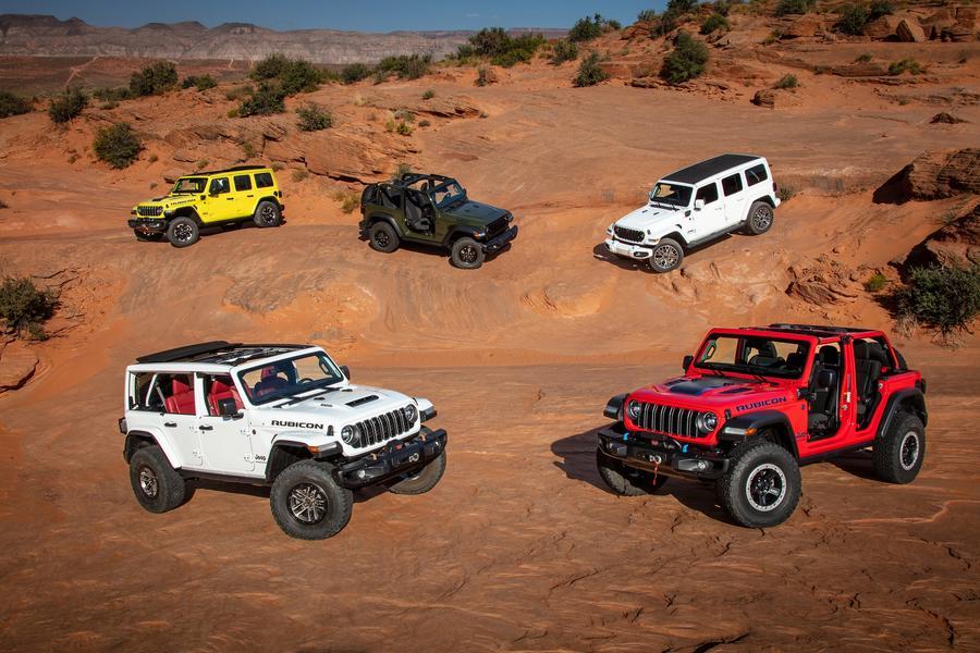 Jeep brand announces sale of five millionth Jeep Wrangler