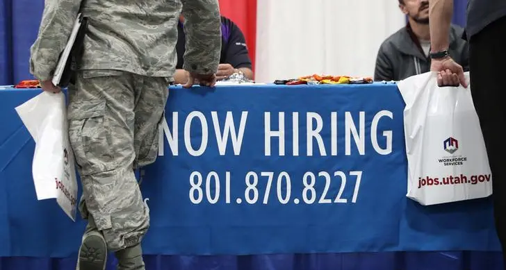 Slower US job growth expected in April; unemployment rate seen rising to 3.6%