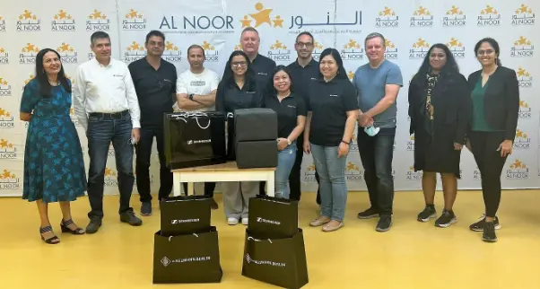 Sennheiser Middle East gifts superior sound and sensory equipment to Al Noor Training Centre