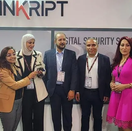 Inkript produces the first commercialized biometric payment card in the Middle East
