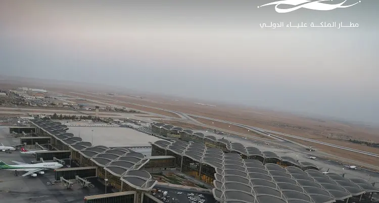 مطار الملكة علياء الدولي يستقبل أكثر من مليون مسافر خلال شهر آب 2023