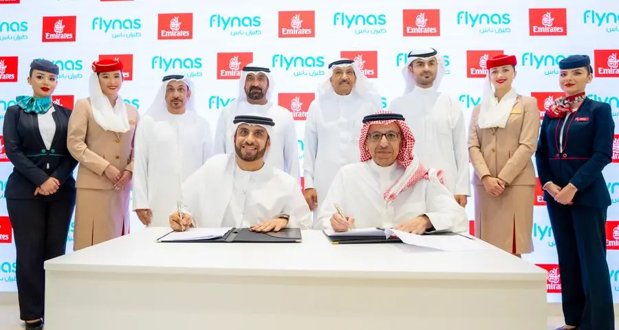 Emirates expands tie-up with flynas