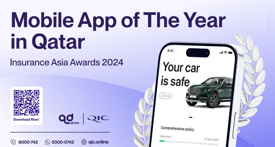 QIC wins “Mobile App of The Year in Qatar” accolade at The Insurance Asia Awards 2024