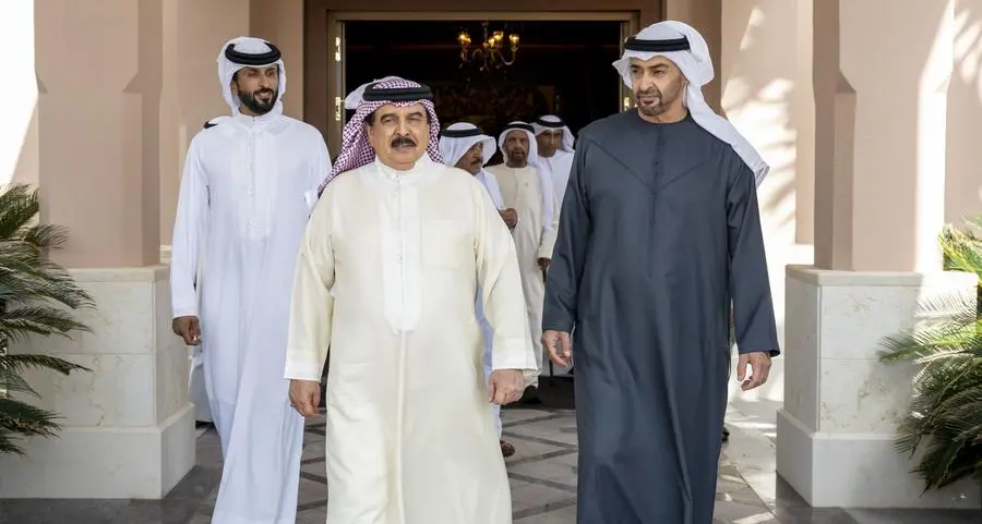 UAE President, King of Bahrain discuss fraternal relations, regional developments