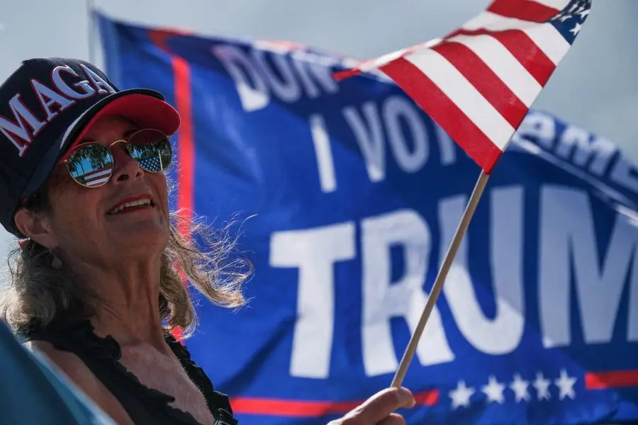 Trump Supporters Rally Outside Mar A Lago