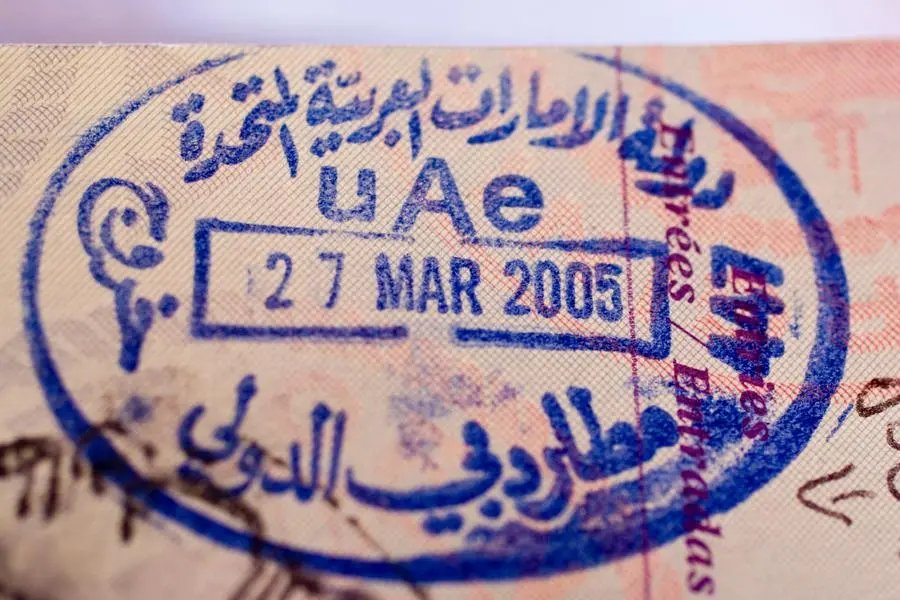 Visa days. Виза ОАЭ. E9 visa foto.