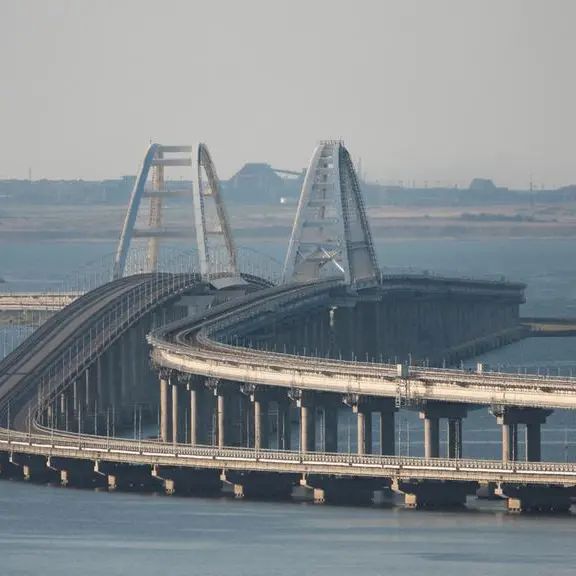 Crimea Bridge, key Russian supply line, damaged, two dead, reports of blasts
