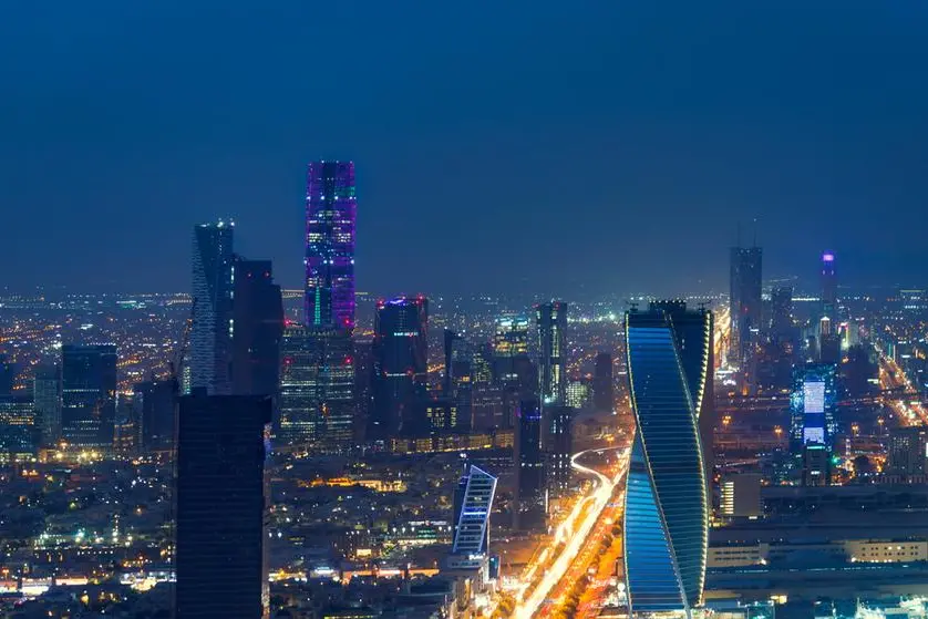 Riyadh, Saudi Arabia, at night. Getty Images Image used for illustrative purpose. , Getty Images/Getty Images