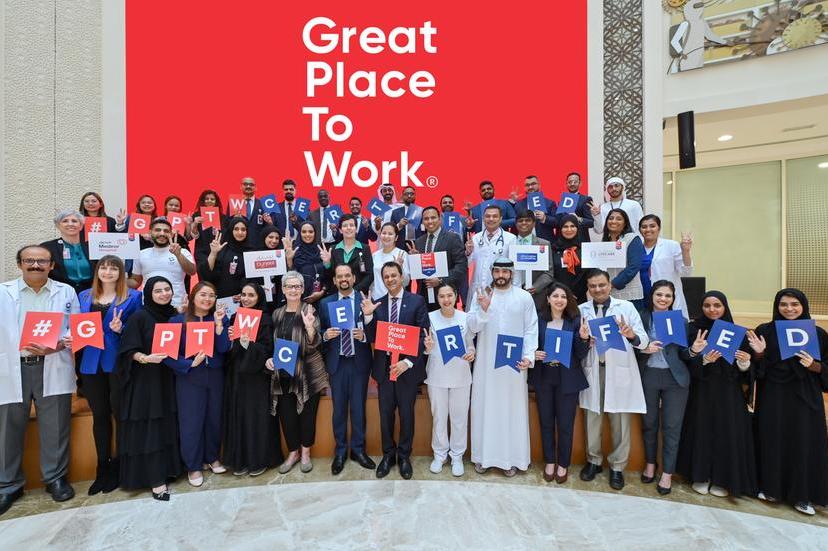 Burjeel Holdings recognized by Great Place to Work Middle East as one