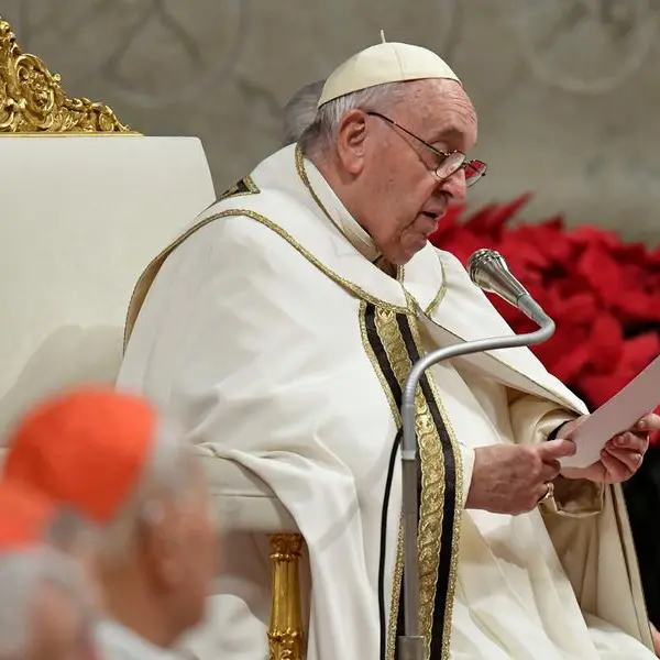 Remember the war weary and the poor, pope urges on Christmas Eve