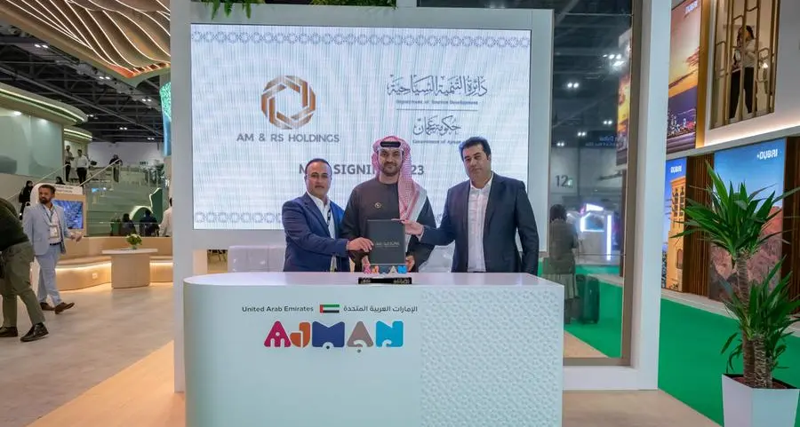 Ajman Tourism strengthens ties with AM & RS Holdings at World Travel Market London