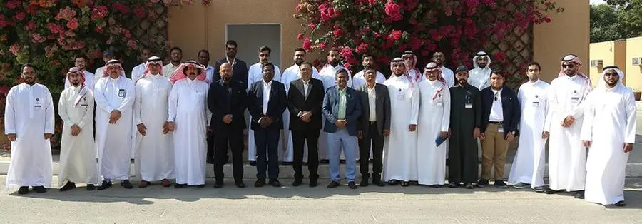 The 5th batch of 17 graduate engineer trainees were selected from the King Faisal University, Jubail University College, and Tabuk University