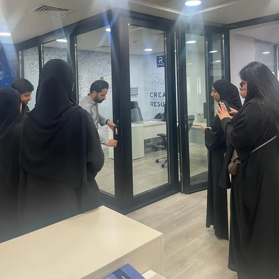University of Bahrain students visit Reynaers Middle East to gain insights into aluminium building solutions