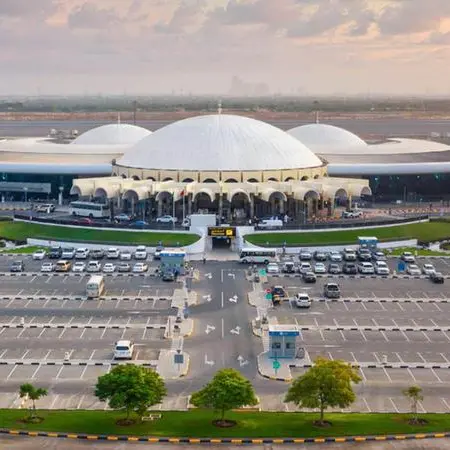 Sharjah Airport receives Saudi passengers with festive atmosphere