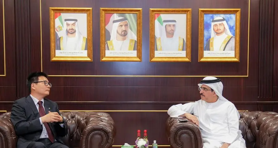 HE Saeed Mohammed Al Tayer holds a productive meeting with Chairman of Shanghai Electric