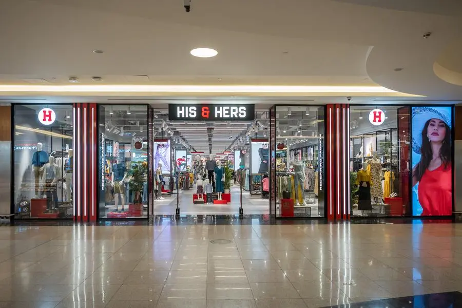 His & Hers store, Dalma Mall, Abu Dhabi. Source: His & Hers