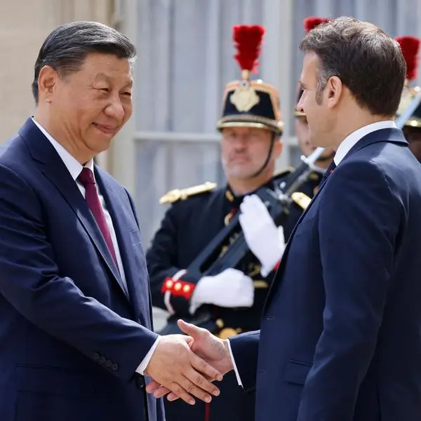 Chinese leader Xi meets France's Macron for talks in Paris: AFP