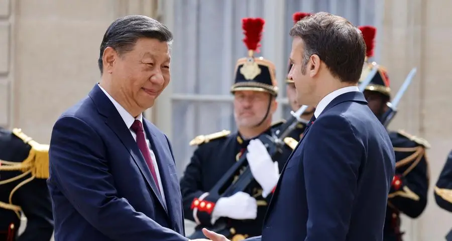 Chinese leader Xi meets France's Macron for talks in Paris: AFP