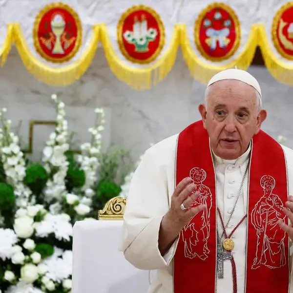 Pope wraps up Bahrain trip with visit to Gulf's oldest church