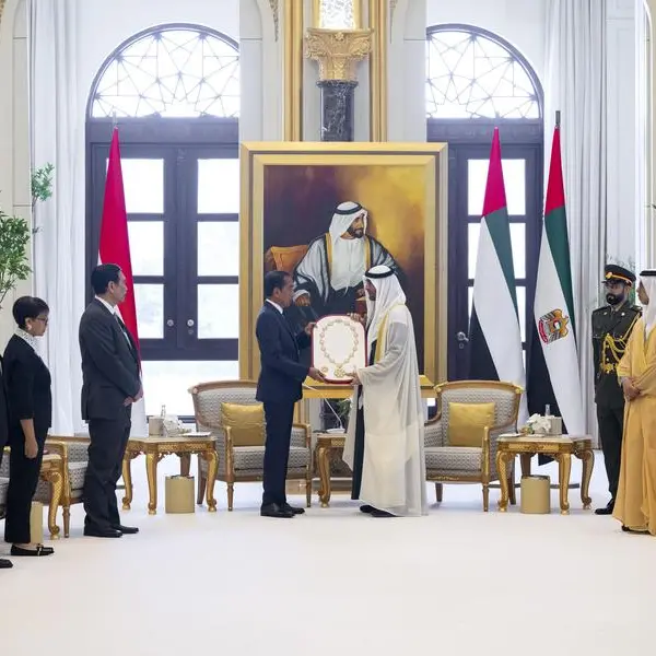 UAE President confers honours on Indonesian President