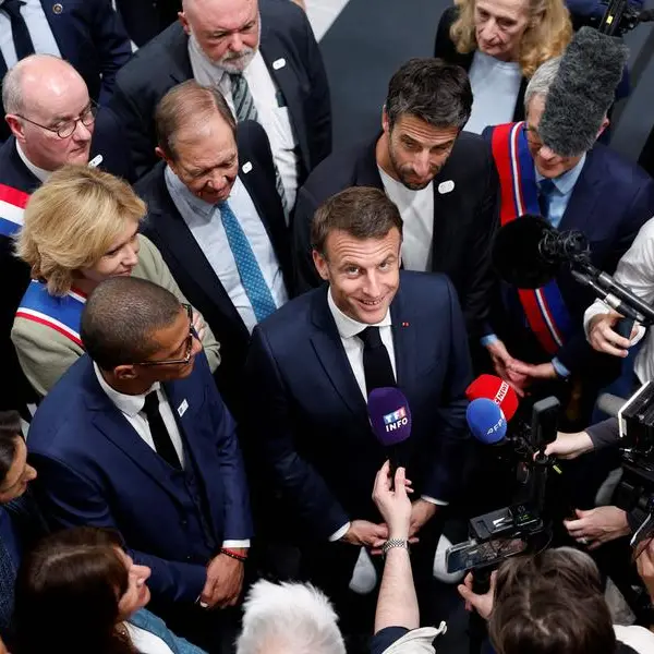 Macron says 'no doubt' Russia targeting Paris Olympics