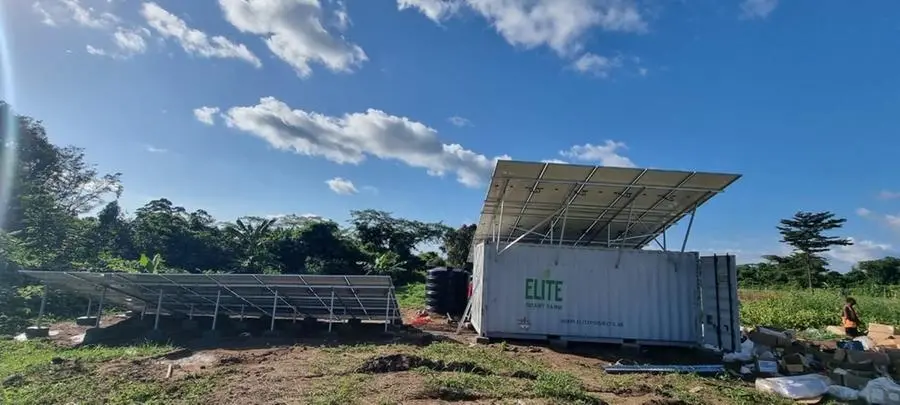 Containerised farm project in Liberia