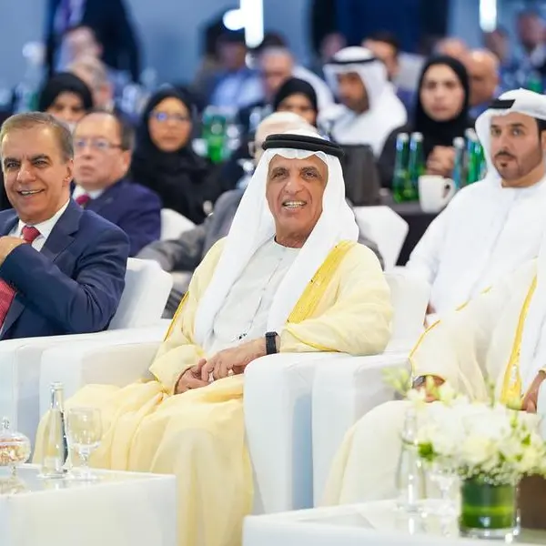 His Highness Sheikh Saud bin Saqr Al Qasimi attends the 2024 edition of the Arab Aviation Summit