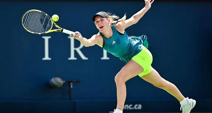 Caroline Wozniacki wins return match after layoff since 2020