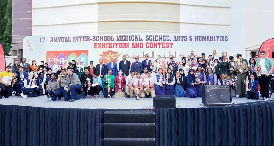 Gulf Medical University celebrates a record-breaking MASE 2023 with 1,431 exhibits from 108 UAE schools