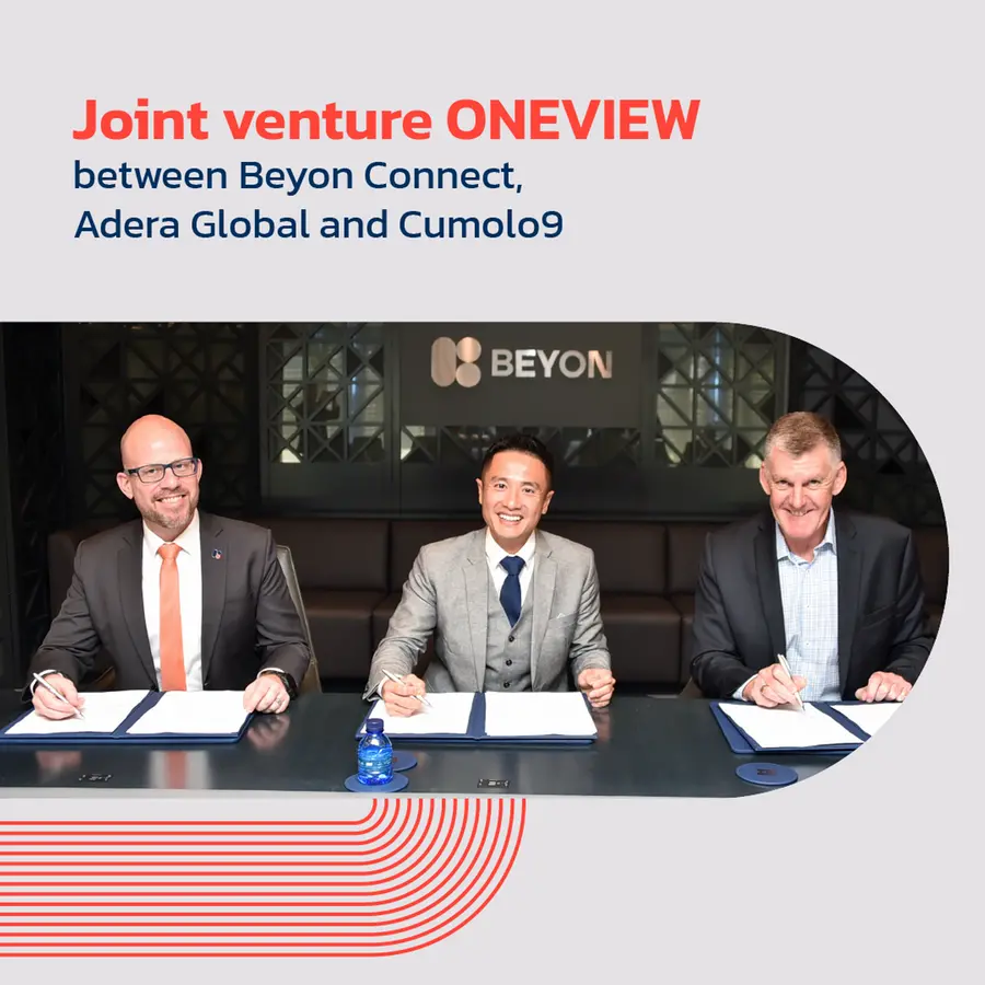 Beyon Connect announces a partnership with Adera Global and Cumolo9