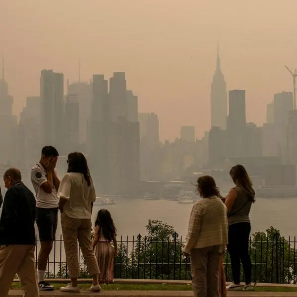 Smoke from Canadian wildfires cloaks eastern US with haze