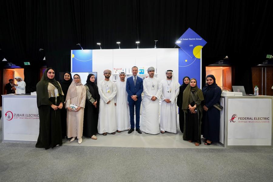 قطاع الكهرباء والأتمتة الذكية بمؤسسة الزبير يشارك في معرض رؤيا للوظائف الإمارات 2023