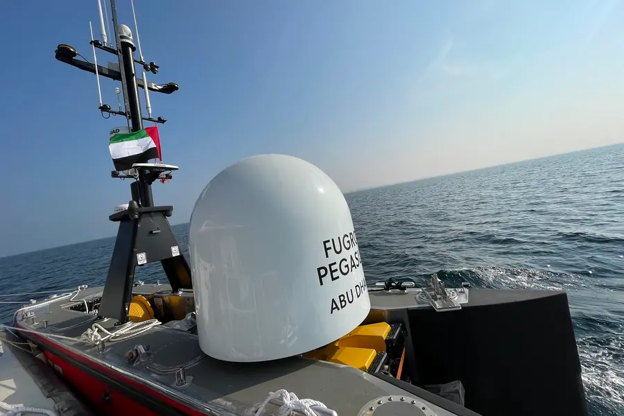 Uncrewed Surface Vessel. Image courtesy: Fugro