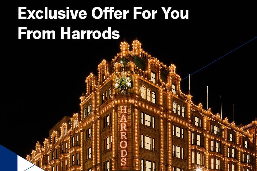 NBK provides free offers at Harrods London