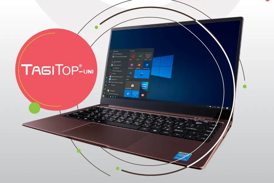 The first Jordanian manufactured laptop. Image Courtesy: TAG.Global