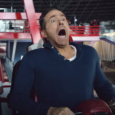Ryan Reynolds hires stunt double to avoid getting on a rollercoaster at Ferrari World Yas Island, Abu Dhabi!