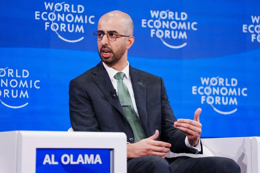 <p>Omar Sultan Al Olama: AI is the engine for the future</p>\\n , World Economic Forum / Boris Bal