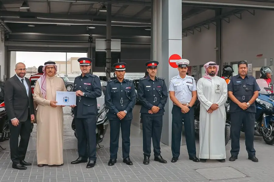 DENSO Salmabad launch ceremony attended by General Directorate of Traffic officials. Image Courtesy: DENSO