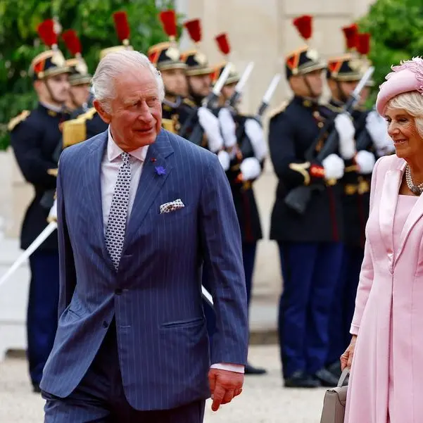 King Charles greeted in France with pomp, diplomacy on state visit