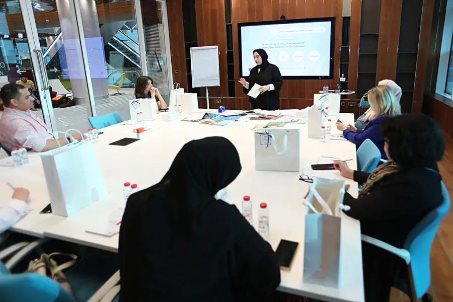 The workshop includes practical instructions that teach participants a wide variety of drawing techniques, empowering them to create enthralling characters and imaginative worlds that capture children\\u2019s interest. Image Courtesy: MBRF