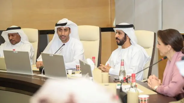 Mariam Almheiri chairs this year’s first meeting of the Supreme Committee for the exploitation, protection, and development of living aquatic resources on boosting UAE fish wealth