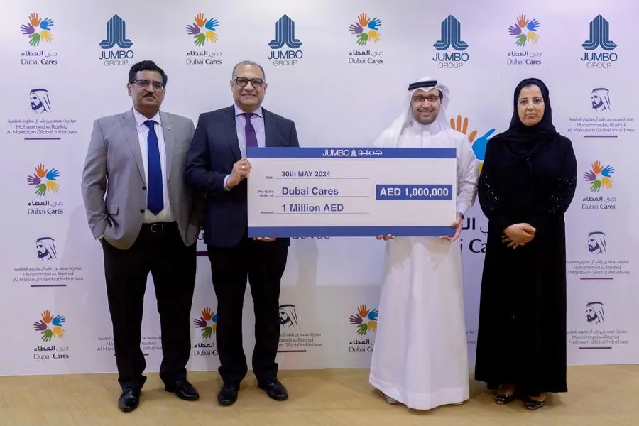 <p>Jumbo Group reaffirms commitment to children&#39;s education with AED 1mln donation to Dubai Cares</p>\\n