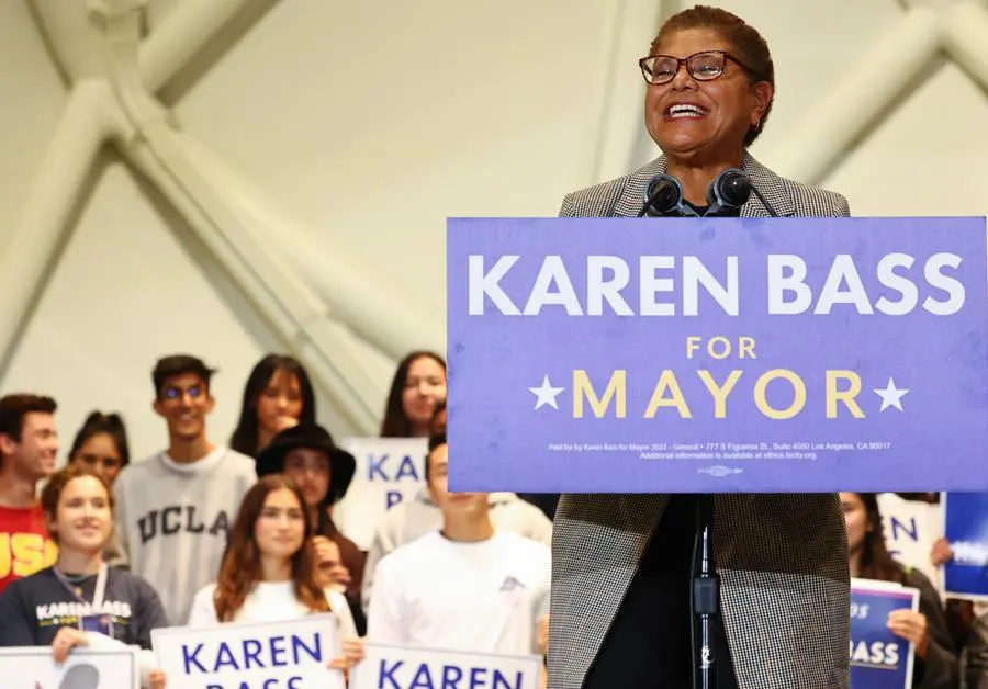 Los Angeles Elects Karen Bass As First Woman Mayor